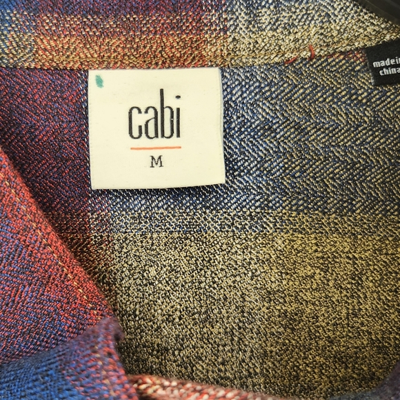 CABI SIZE Medium full zip jacket. Perfect fall jacket, embellished in pearls. - Picture 5 of 8